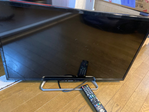 SHARP液晶カラーテレビ