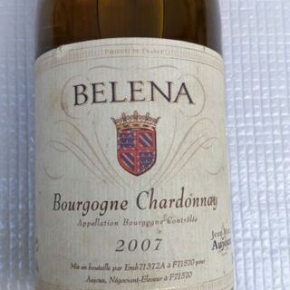 未開封　【果実酒】ジャンボン　セレクション　ベレナ　ブルゴーニュ　シャルドネ　2007　750ml の画像