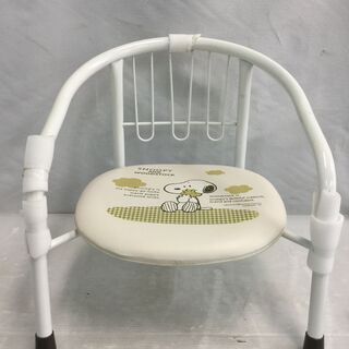 子供用いす 子ども 豆椅子 スヌーピー 音 小型 キッズ 美品 白