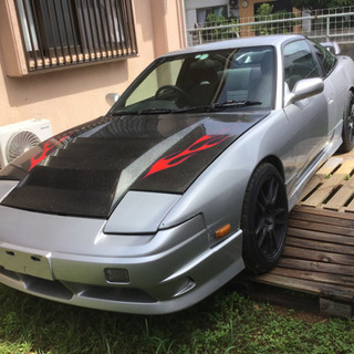 5MT 180SX V8エンジン1UZ-FE搭載 美車 世界に一台