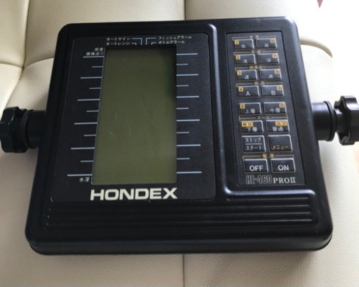 HONDEX 魚群探知機！