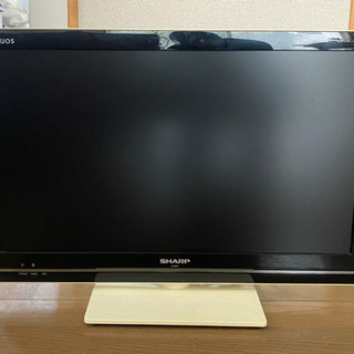 AQUOS 24V型ワイド　テレビの画像