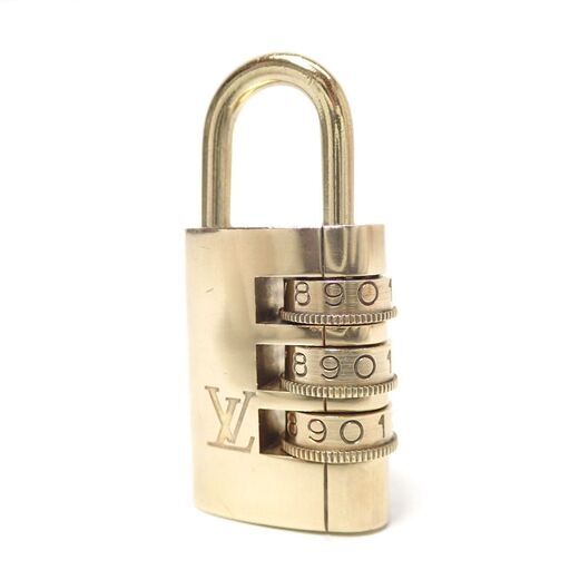 AA436 超美品 ルイヴィトン ダイヤル式 パドロック 鍵 南京錠 カデナ