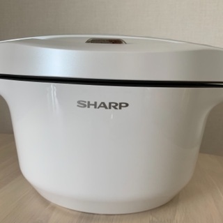 シャープ ヘルシオホットクック 白
