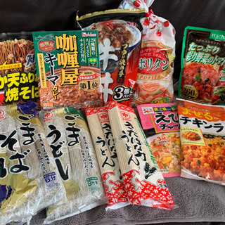 値下げ！乾麺・缶詰め等