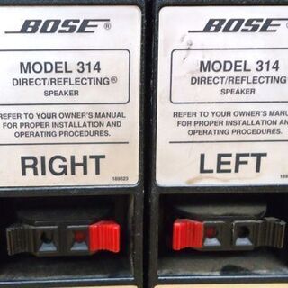 中古】BOSE ボーズ DIRECT REFLECTING スピーカー 314 BOSE