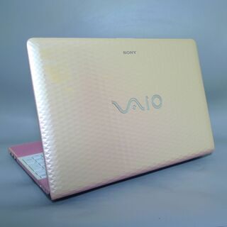 新品高速SSD ピンク ノートパソコン Windows10 中古美品 15.5型 SONY