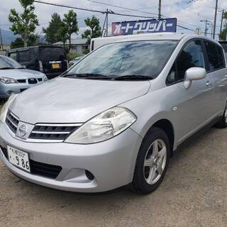 日産　ティーダ　15M　4WD　車検　R4/11