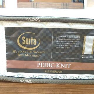 【愛品倶楽部柏店】Serta　サータ　ドリームベッド　ロータイプダブルベッド　ペディック82【店舗同時販売中】の画像