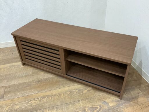 商談中：ニトリ テレビボード ミドルブラウン ローボード ラインN100