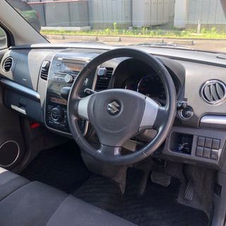 【車検R4年8月】ワゴンＲスティングレー　キーフリーHID 人気の黒！の画像