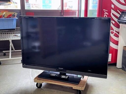 AQUOS　SHARP 液晶テレビ　LC-46L5 2012年製　46V　デジタルハイビジョン　住まい　大型　3Dグラス付属