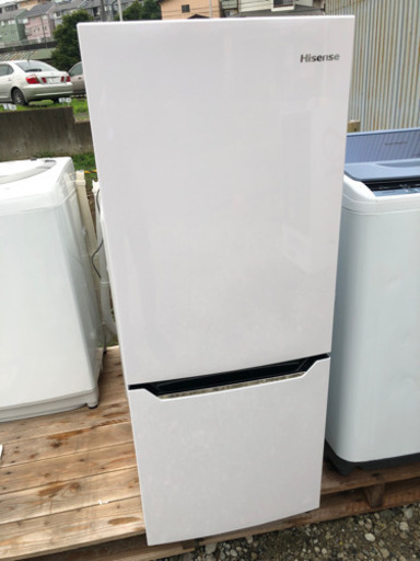 格安配達\u0026設置 高年式 2020年製 Hisense 150L 2ドア冷凍冷蔵庫 右開き 大容量冷凍室46Ｌ霜取り不要