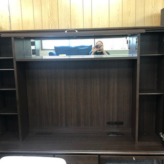 リサイクルサービス八光 田上店 配達・設置OK】ダークブラウン 収納 