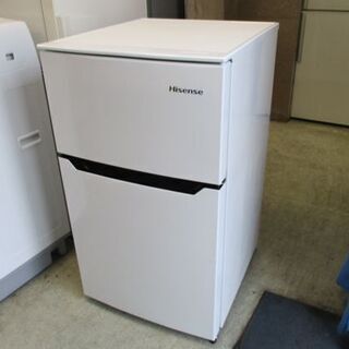 Hisense 冷蔵庫 93L 2018年製 2ドア HR-B95A ホワイト/ハイセンス 白