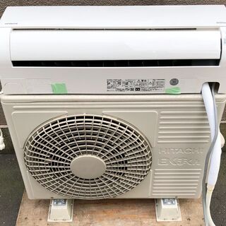 28A・税込み】日立 エアコン(おもに14畳用) 白くまくん RAS-A40F2 17年