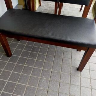 【着払い対応可能！！旧鹿児島市内送料無料】 リサイクルストアスターズ城西店4人掛け　ダイニングセットの画像