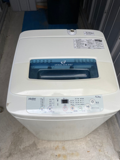 ハイアール　2019年製　縦型洗濯機
