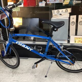 GIANT 折りたたみ自転車 IDIOM 20インチ ブルー 【ユーズドユーズ名古屋天白店】 J903