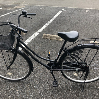 自転車　ママチャリ　27インチ　変速機なし