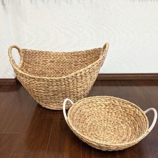 お洒落な収納に☆かごセット