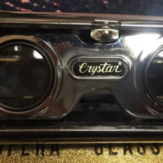 オペラグラス  CRYSTAR OPERA GLASSES 緑 クライスターの画像