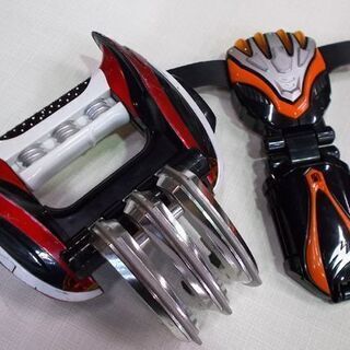 ヒーロー玩具 ゲキレンジャー ヒーロー戦隊 おもちゃ  セット スーパー戦隊 バンダイ BANDAI ロボット ヌンチャク ジャンク  子供 キッズ 札幌市東区 新道東店の画像