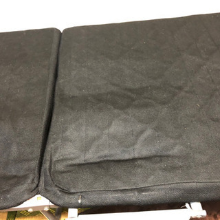 シングル折りたたみベット、白マットレス付（無料）の画像