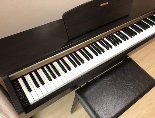 美品 ヤマハ 電子ピアノ YDP-151 ARIUS アリウス デジタルピアノ 88鍵 グレードハンマー鍵盤 動作品