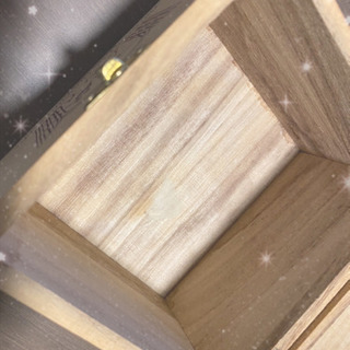 ムーミン　お家型　小物入れ　木箱の画像