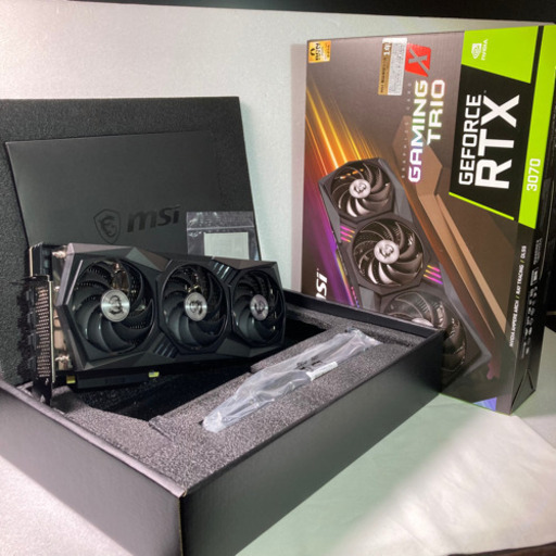 【保証・実店舗レシート有 愛知県】MSI RTX3070 (非LHR)