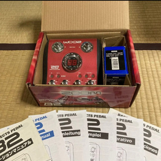 ベースマルチエフェクター　zoom b2