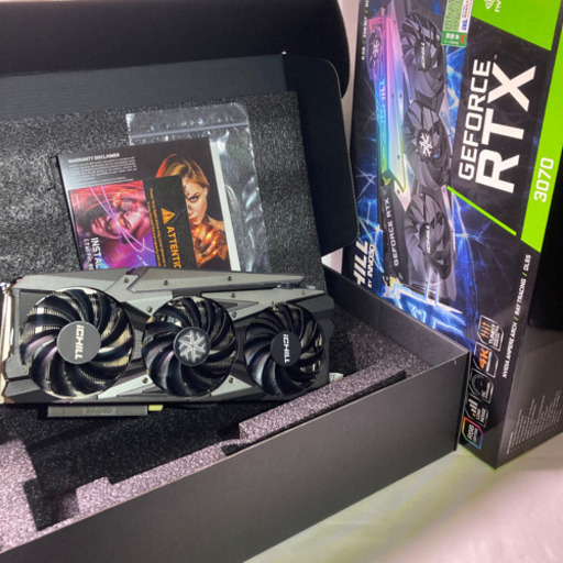ELSA INNO3D RTX3070 (非LHR)