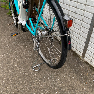 YAMAHA pas natura 水色　新基準　電動アシスト自転車