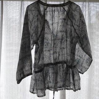 レディースブラウス　七分袖　新品未使用の画像