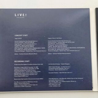 【中古音楽CD】綾戸智恵（絵) ２枚組CD 「ＬＩＶＥ！」の画像