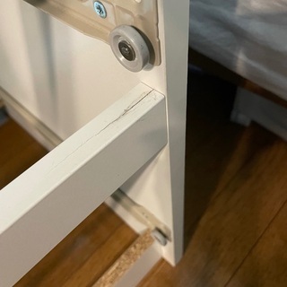 IKEA マルム タンス 白の画像