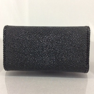 ハンドメイド エイ革 3つ折チェーンウォレット ロングウォレット 長財布 レザークラフトの画像