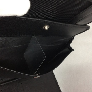 ハンドメイド エイ革 3つ折チェーンウォレット ロングウォレット 長財布 レザークラフトの画像