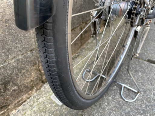 【電動自転車】パス　ナチュラ　美品❗️8.9ah 新品バッテリー付　サドル、鍵新品❗️スペアキーあり　若林自転車　膳所　SALE❗️