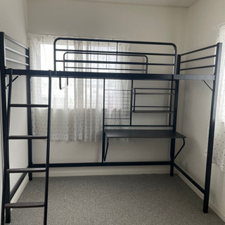 ニトリ　ロフトベッドの画像