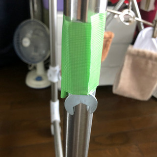 【取りに来ていただける方】アイリスオーヤマ　折りたたみ物干　大容量の画像