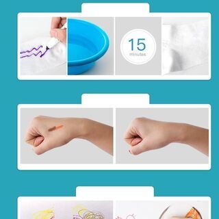 水性ペン 塗り絵 消せる水彩ペン 速乾 収納ケース付き 24色（並行輸入品）の画像