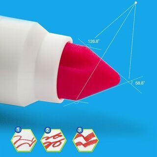 水性ペン 塗り絵 消せる水彩ペン 速乾 収納ケース付き 24色（並行輸入品）の画像