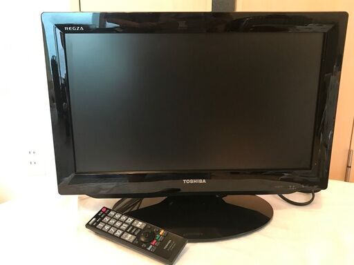 7月8日迄◆22インチTV　東芝液晶テレビREGZA