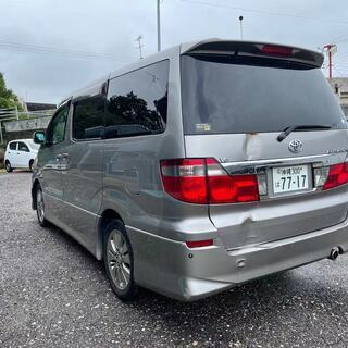 値下げ！21万⇒19万！H17年トヨタ　アルファードG　R3年度自動車税支払い済みの画像