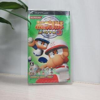PSP☆実況パワフルプロ野球ポータブル3☆未開封☆未使用