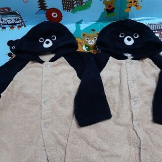 ミキハウス　DOUBLE-B　ダブルB　バスローブの画像