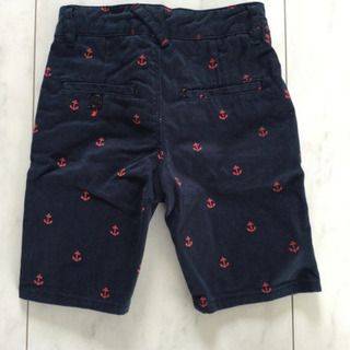 ZARA BOYS ハーフパンツ ショートパンツ　マリン　ネイビー