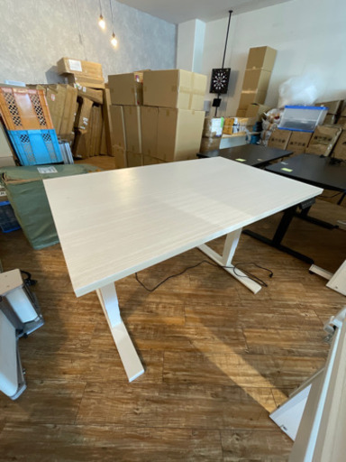 【値下げしました！】スタンディングデスク　デスク　　電動　上下　昇降式